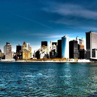 New York skyline wallpaper