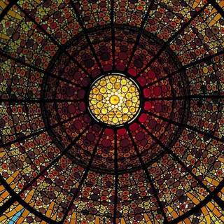 Stained glass wallpaper