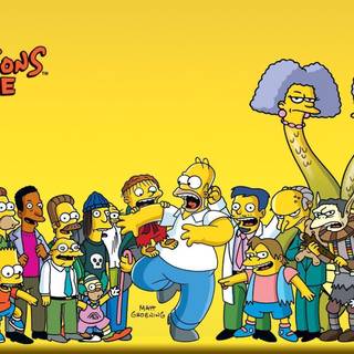 Funny Simpsons wallpaper