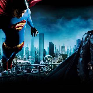 Superman and Batman wallpaper