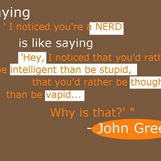 Nerd wallpaper