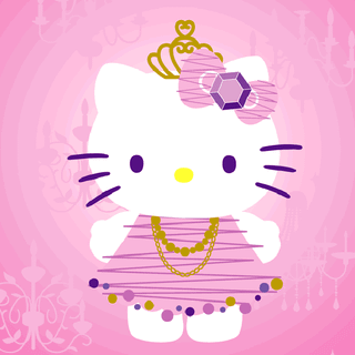 Hello kitty pink wallpaper free download