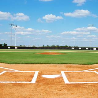 Baseball field wallpaper