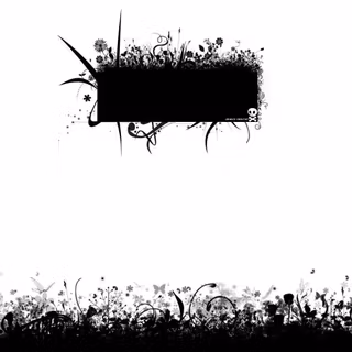 Wallpaper black and white