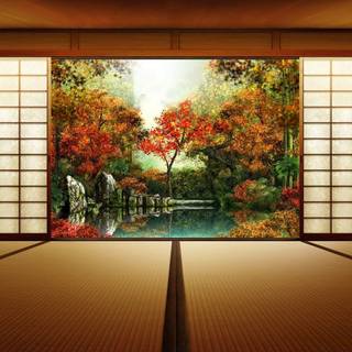 Japanese art wallpaper