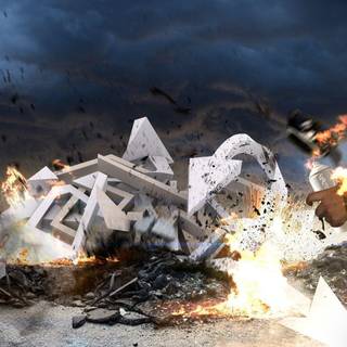 Graffiti technica wallpaper