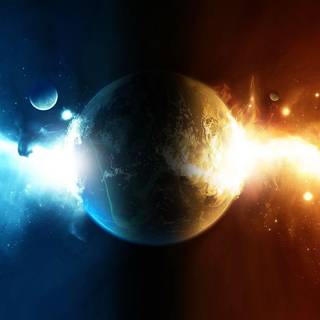 Cool fire background