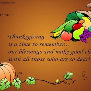 Free Thanksgiving wallpaper