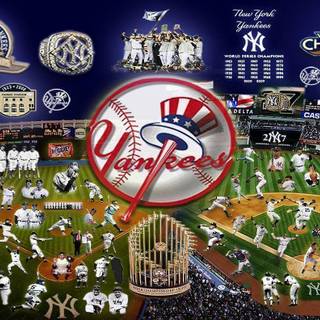 New York Yankee wallpaper
