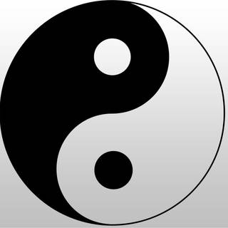 Yin yang background