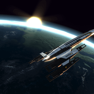 Mass Effect Normandy wallpaper