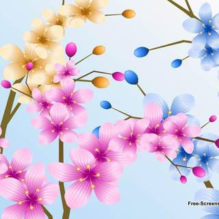 Flowers wallpaper background