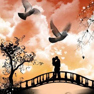 Lovers wallpaper