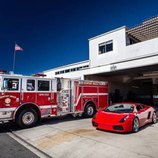 Fire truck wallpaper