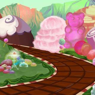 Candyland background