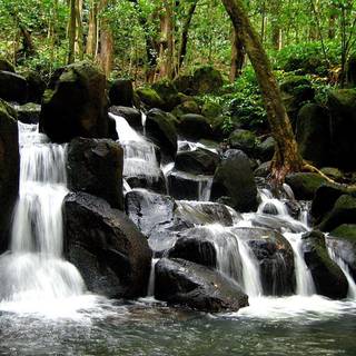 Waterfall background