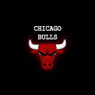 Chicago Bulls logo wallpaper