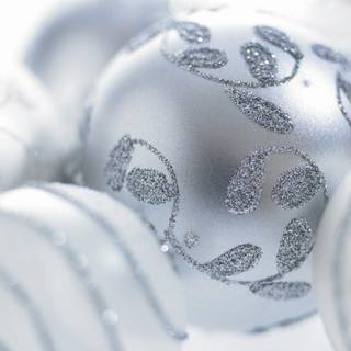 Christmas ornaments wallpaper