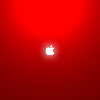 Red apple background