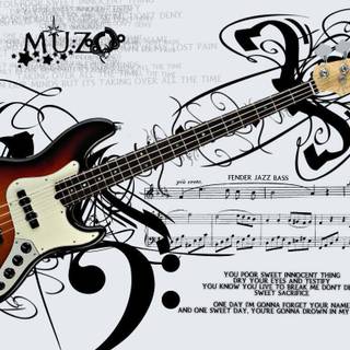 Musical notes wallpaper