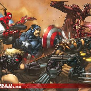 Marvel comic wallpaper