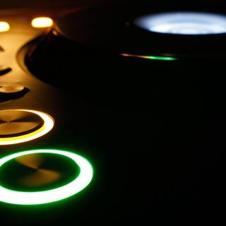 DJ turntable wallpaper