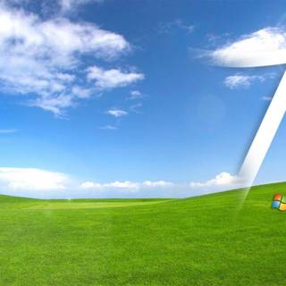 Windows XP wallpaper Bliss