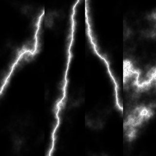 Lightning bolt background