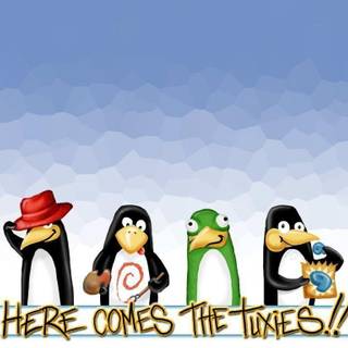 Linux Tux wallpaper