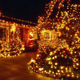 Christmas lights backgrounds