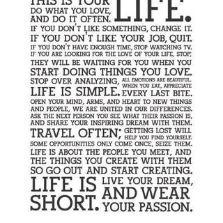 Holstee manifesto wallpaper
