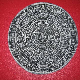 Aztec calendar wallpaper