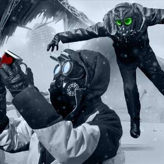 Romantically apocalyptic wallpaper