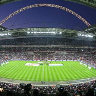 Football stadium background