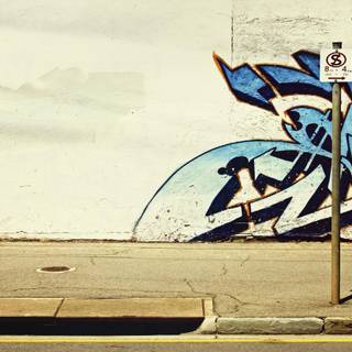 Street art wallpaper