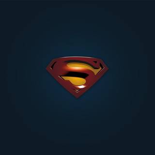 Superman and Batman logo wallpaper