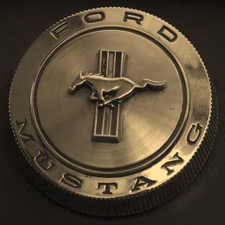 Ford Mustang logo wallpaper