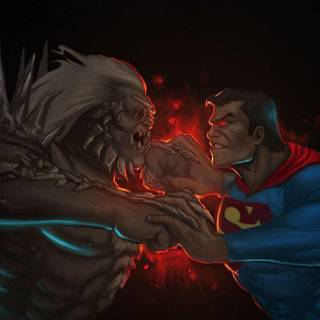 Superman vs doomsday wallpaper