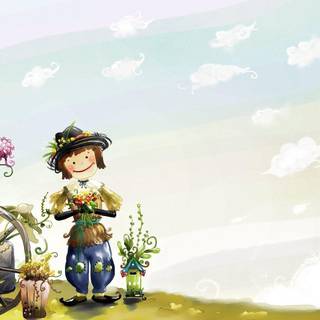 Funny cartoons wallpaper