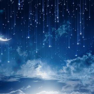 Night sky stars wallpaper