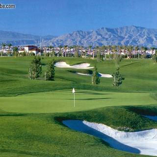 Golf course wallpaper