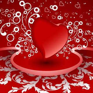 Red heart wallpaper