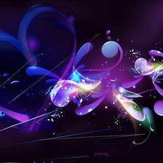 Cute purple wallpaper