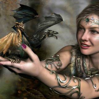 Little Dragon wallpaper