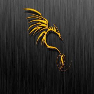 Tribal dragon wallpaper