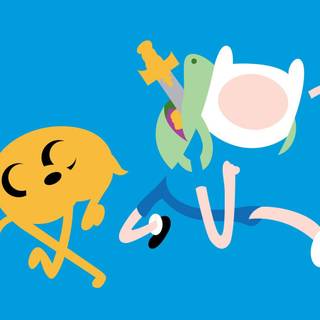 Finn and Jake wallpaper