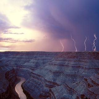 Lightning storm wallpaper