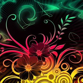 Colorful desktop backgrounds