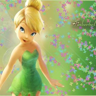 Tinkerbell wall paper
