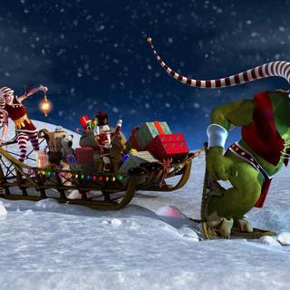 Christmas desktop backgrounds free